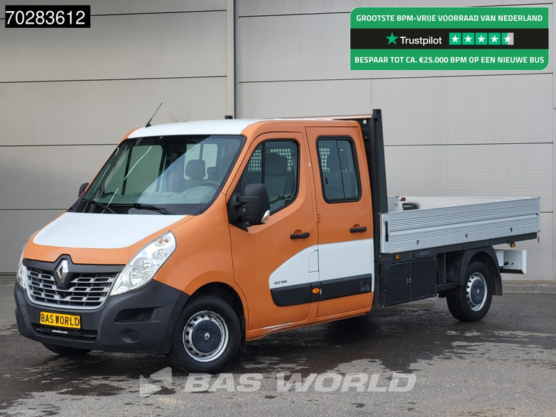 Renault Master 125PK Open Laadbak Dubbel Cabine Navi Pritsche Pickup Open Box - Flatbed van: picture 1 Renault Master 125PK Open Laadbak Dubbel Cabine Navi Pritsche Pickup Open Box - Flatbed van: picture 1
