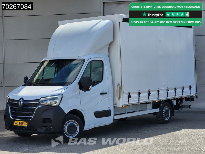 Renault Master 165PK NEU! LBW Zeilenwagen Klima Tempomat Koffer Zeilen 21m3 Airco Cruise control - Curtain side van: picture 1 Renault Master 165PK NEU! LBW Zeilenwagen Klima Tempomat Koffer Zeilen 21m3 Airco Cruise control - Curtain side van: picture 1