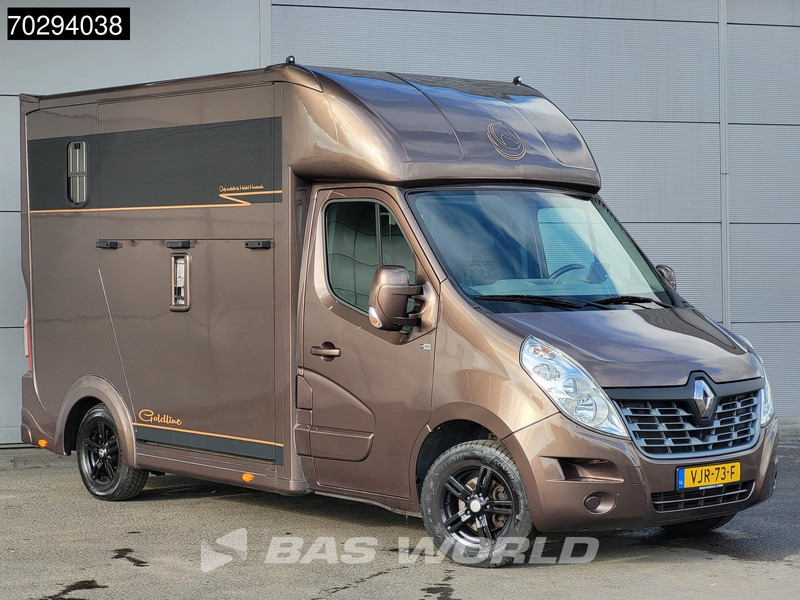 Renault Master 130pk Paardenwagen Hengstenuitvoeren Trekhaak Airco Euro6 Horsetruck Veewagen Horse 14m3 Airco Trekhaak - Van: picture 3 Renault Master 130pk Paardenwagen Hengstenuitvoeren Trekhaak Airco Euro6 Horsetruck Veewagen Horse 14m3 Airco Trekhaak - Van: picture 3