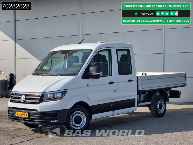 Volkswagen Crafter 102pk Open Laadbak Dubbel Cabine Trekhaak Airco Cruise Camera Euro6 Pritsche Open Box Pickup Airco Dubbel cabine Trekhaak Cruise - Flatbed van: picture 1 Volkswagen Crafter 102pk Open Laadbak Dubbel Cabine Trekhaak Airco Cruise Camera Euro6 Pritsche Open Box Pickup Airco Dubbel cabine Trekhaak Cruise - Flatbed van: picture 1