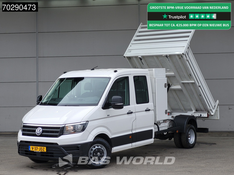 Volkswagen Crafter 177pk Dubbel Cabine Kipper Kist 3500kg trekhaak Tipper Benne Kieper Euro6 2m3 Airco Trekhaak Cruise control - Tipper van: picture 1 Volkswagen Crafter 177pk Dubbel Cabine Kipper Kist 3500kg trekhaak Tipper Benne Kieper Euro6 2m3 Airco Trekhaak Cruise control - Tipper van: picture 1