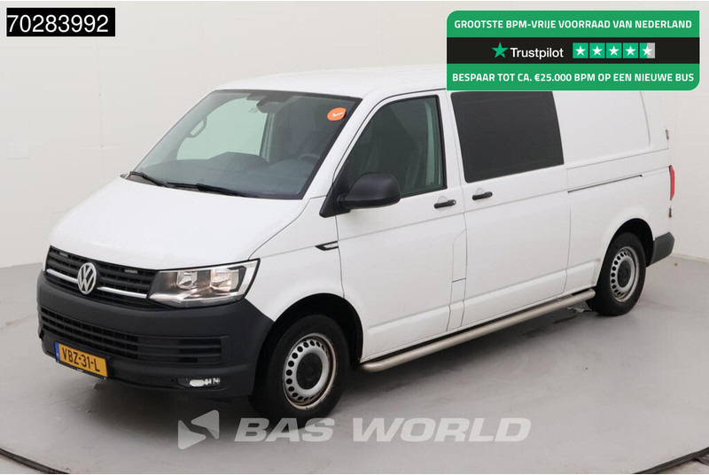 Volkswagen Transporter 150PK COMING SOON! Dubbel Cabine Automaat L2H1 Navi Trekhaak Airco Cruise Parkeersensoren L2 DC Mixto Doka 9m3 Airco Dubbel cabine Cru - Small van: picture 1 Volkswagen Transporter 150PK COMING SOON! Dubbel Cabine Automaat L2H1 Navi Trekhaak Airco Cruise Parkeersensoren L2 DC Mixto Doka 9m3 Airco Dubbel cabine Cru - Small van: picture 1