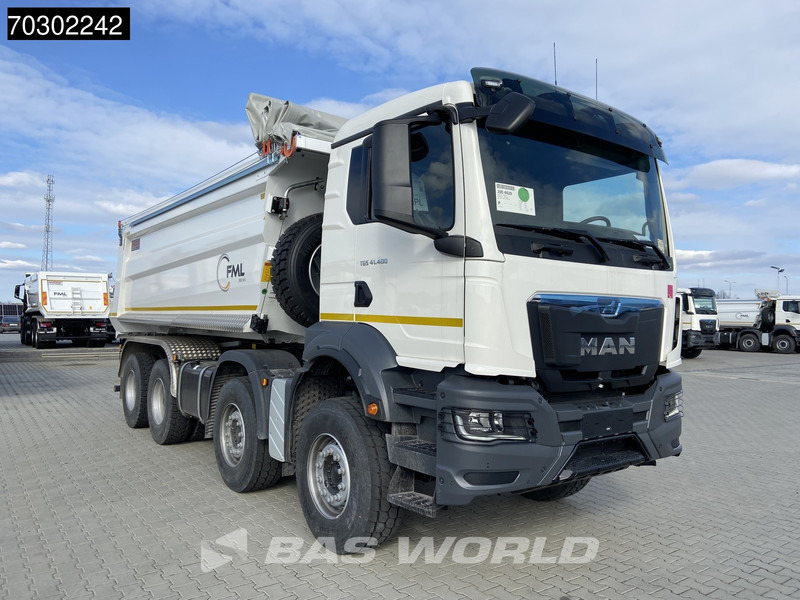 MAN TGS 41.400 8X4 20m3 KH Kipper Tarpaulin Automatic Big-Axle EURO 2 - Tipper: picture 3 MAN TGS 41.400 8X4 20m3 KH Kipper Tarpaulin Automatic Big-Axle EURO 2 - Tipper: picture 3