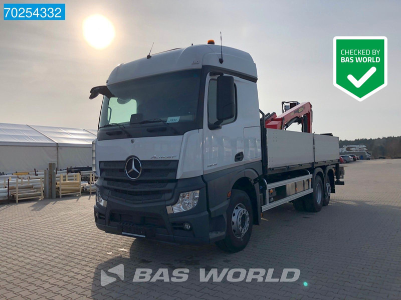 Mercedes-Benz Actros 2646 6X2 Palfinger PK 20.501 L Kran Crane Automatic Euro 6 - Dropside/ Flatbed truck, Crane truck: picture 1 Mercedes-Benz Actros 2646 6X2 Palfinger PK 20.501 L Kran Crane Automatic Euro 6 - Dropside/ Flatbed truck, Crane truck: picture 1