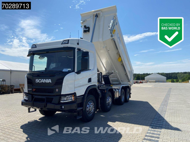 Scania P420 8X4 NEW! 18m3 Steel tipper Steelsuspension Automatic Euro 6 - Tipper: picture 1 Scania P420 8X4 NEW! 18m3 Steel tipper Steelsuspension Automatic Euro 6 - Tipper: picture 1