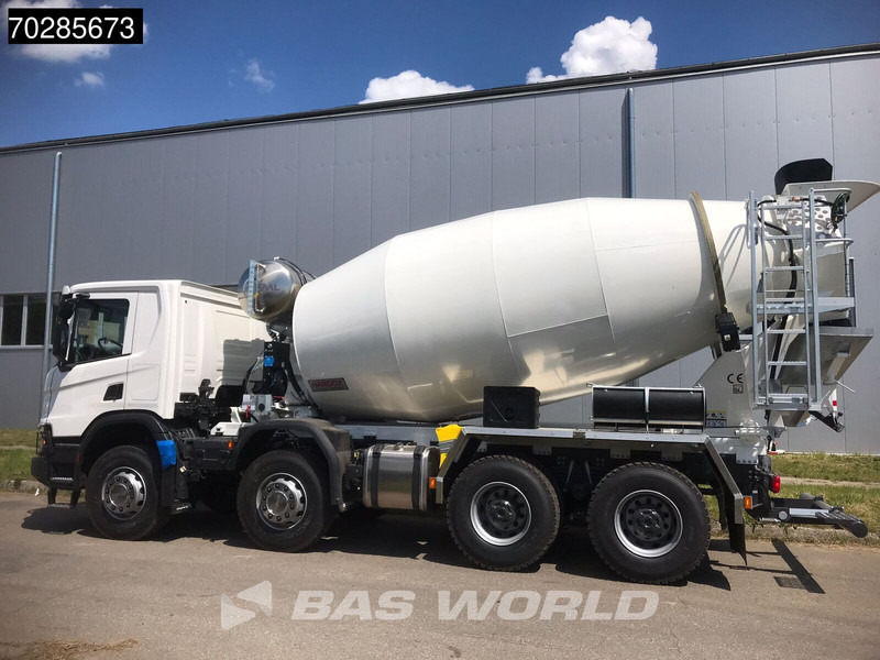 Scania P420 XT 8X4 NEW! 10m3 FML Mixer Automatic Steel suspension Big-Axle Euro 6 - Concrete mixer truck: picture 5 Scania P420 XT 8X4 NEW! 10m3 FML Mixer Automatic Steel suspension Big-Axle Euro 6 - Concrete mixer truck: picture 5
