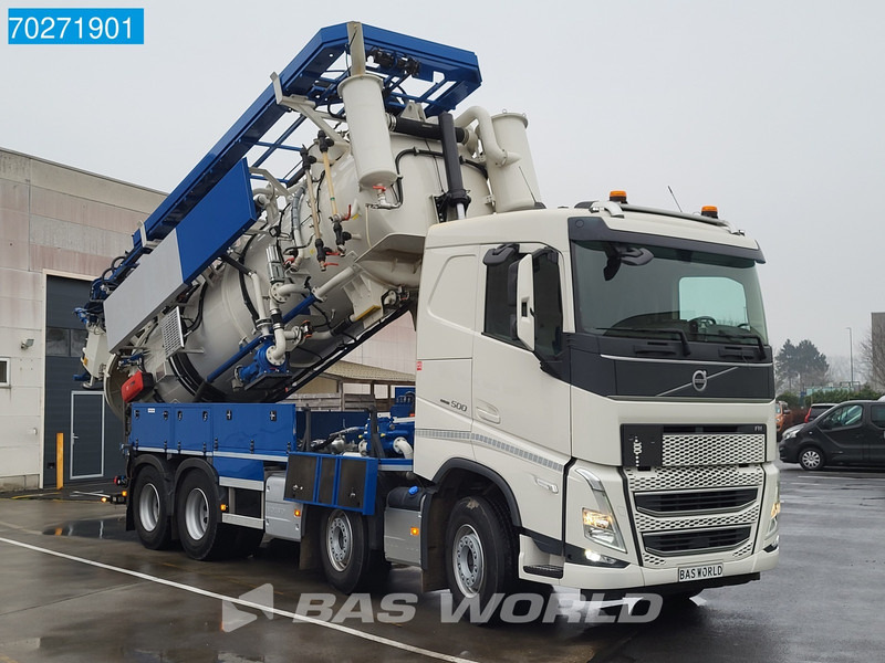 Volvo FH 500 8X4 Vacuum truck Gully Emptier 14.000ltr VEB+ Navi Euro 6 - Vacuum truck: picture 3 Volvo FH 500 8X4 Vacuum truck Gully Emptier 14.000ltr VEB+ Navi Euro 6 - Vacuum truck: picture 3