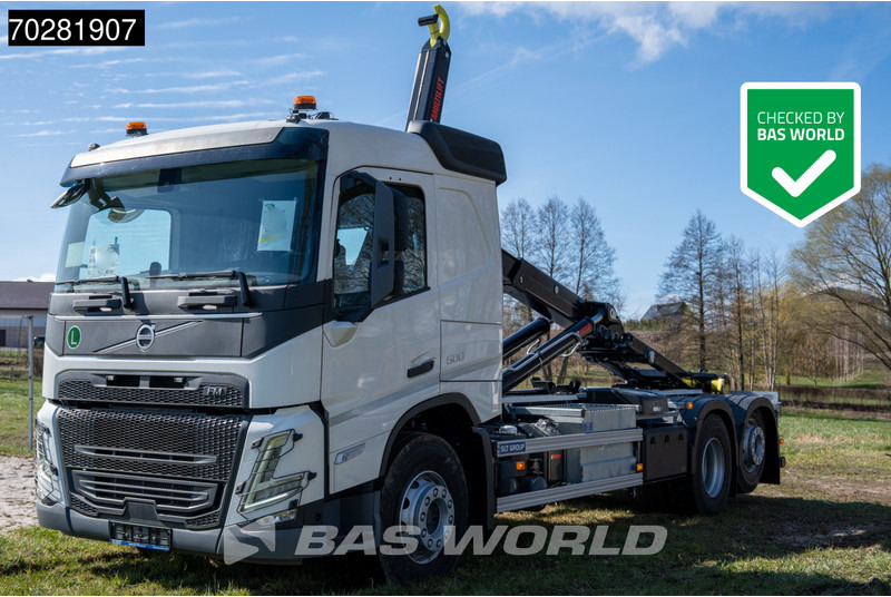 Volvo FM 500 6X2 21 Tonnes Hiab VLT21s59 Liftachse Euro 6 - Hook lift truck: picture 1 Volvo FM 500 6X2 21 Tonnes Hiab VLT21s59 Liftachse Euro 6 - Hook lift truck: picture 1