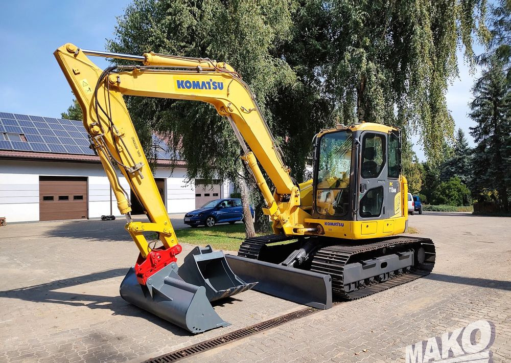 Komatsu PC118MR-8 - Crawler excavator: picture 1 Komatsu PC118MR-8 - Crawler excavator: picture 1