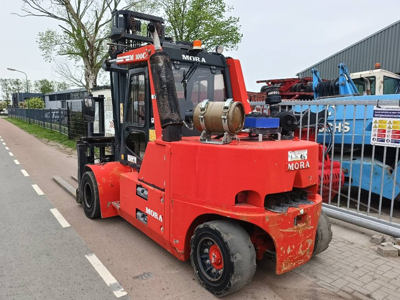 MORA M 100 C 10 ton heftrucl forklift stapler lpg gas - LPG forklift: picture 3 MORA M 100 C 10 ton heftrucl forklift stapler lpg gas - LPG forklift: picture 3