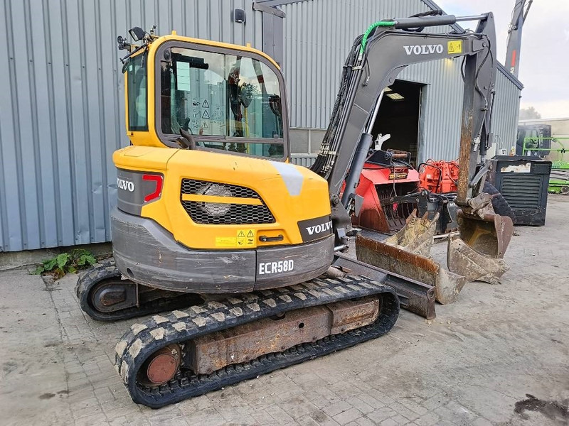 Volvo ECR 58 D rups graafmachine tracked excavator bagge - Mini excavator: picture 5 Volvo ECR 58 D rups graafmachine tracked excavator bagge - Mini excavator: picture 5
