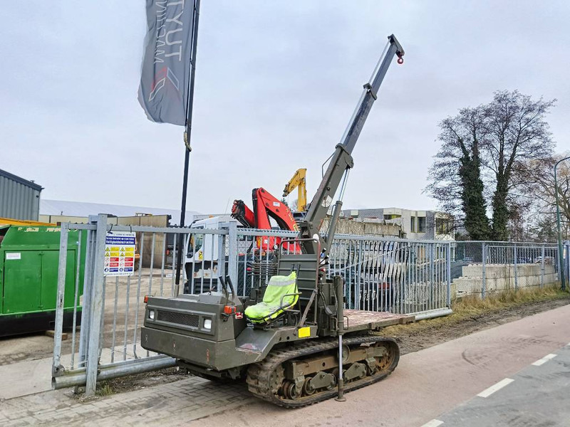 Yanmar C 30 R rups tracked dumper + crane 980 kg winch - Dumper: picture 3 Yanmar C 30 R rups tracked dumper + crane 980 kg winch - Dumper: picture 3