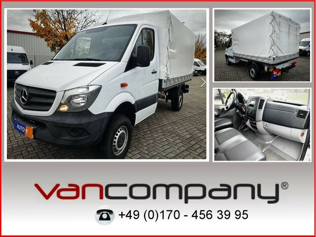 MERCEDES-BENZ Sprinter 316 CDI Pritsche 4x4 Allrad Plane... - Flatbed van: picture 1 MERCEDES-BENZ Sprinter 316 CDI Pritsche 4x4 Allrad Plane... - Flatbed van: picture 1