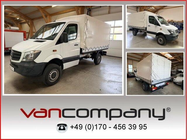 MERCEDES-BENZ Sprinter 316 CDI Pritsche 4x4 Allrad Plane... - Flatbed van: picture 1 MERCEDES-BENZ Sprinter 316 CDI Pritsche 4x4 Allrad Plane... - Flatbed van: picture 1