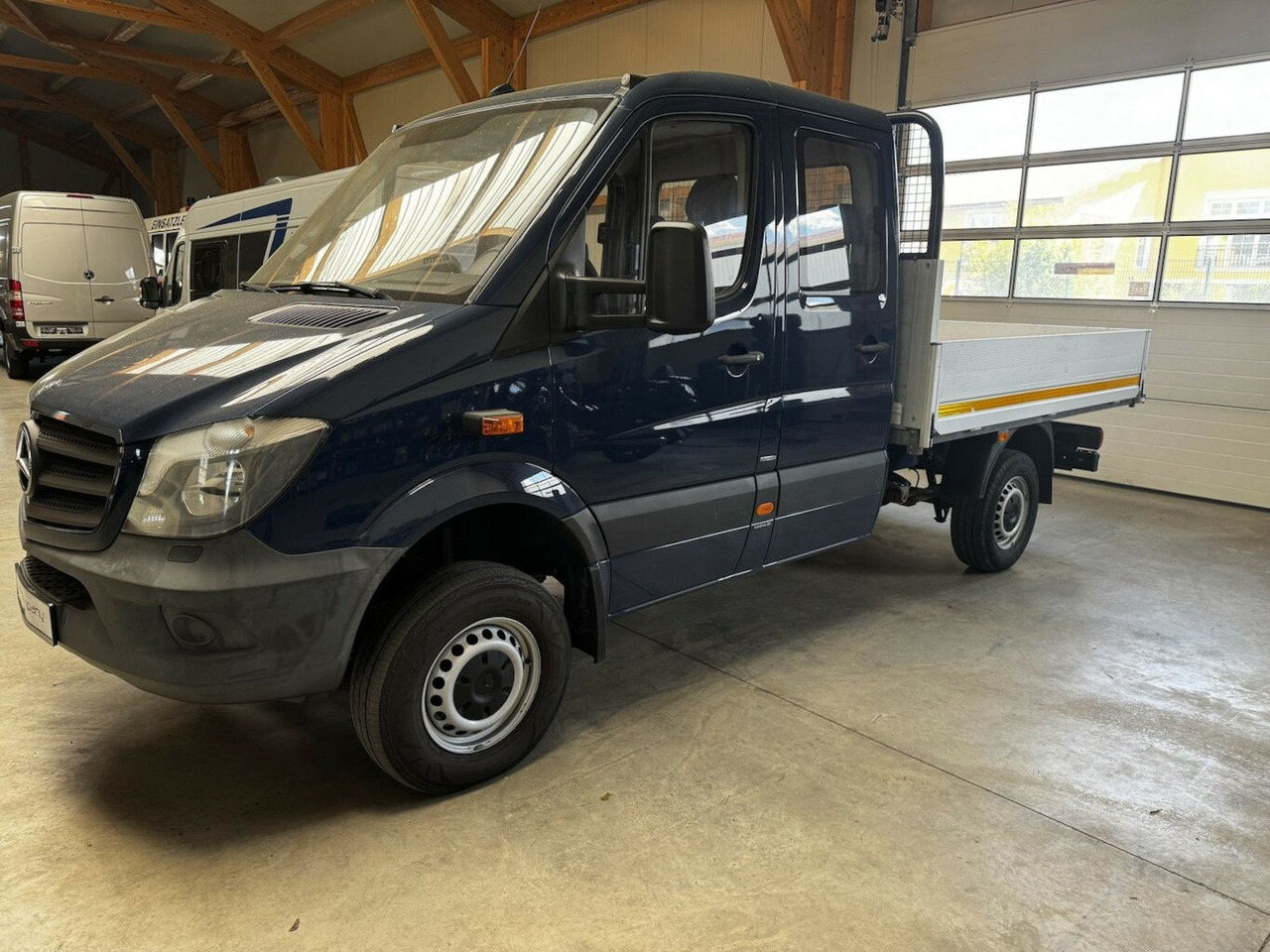 Mercedes-Benz Sprinter 313 CDI Doka 4x4 Allrad AHK 3.5t - Flatbed van, Combi van: picture 1 Mercedes-Benz Sprinter 313 CDI Doka 4x4 Allrad AHK 3.5t - Flatbed van, Combi van: picture 1