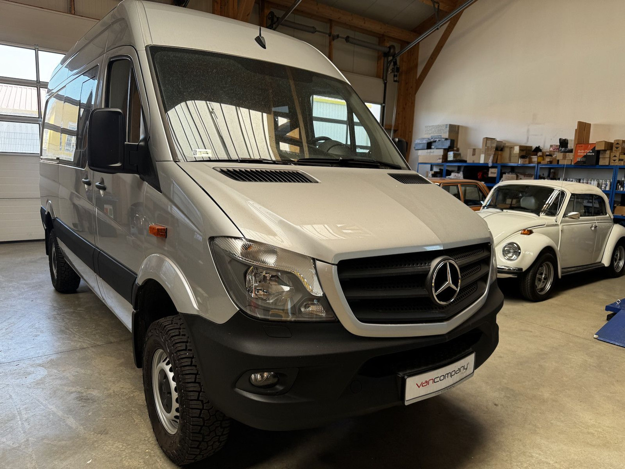 Mercedes-Benz Sprinter 316 CDI 4x4 ZG3 8-Sitzer wie neu! - Panel van, Combi van: picture 4 Mercedes-Benz Sprinter 316 CDI 4x4 ZG3 8-Sitzer wie neu! - Panel van, Combi van: picture 4