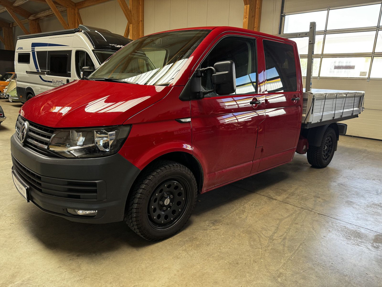 Volkswagen T6 Doka 2.0 TDI 4Motion Klima Webasto - Flatbed van, Combi van: picture 1 Volkswagen T6 Doka 2.0 TDI 4Motion Klima Webasto - Flatbed van, Combi van: picture 1