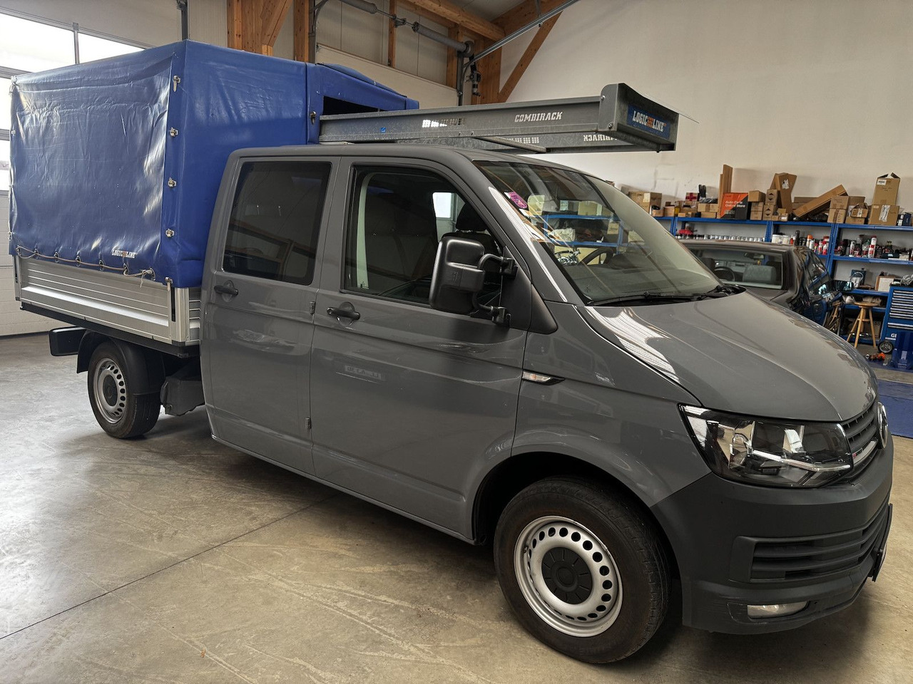 Volkswagen T6 Doka 2.0 TDI 4Motion Plane puregrey - Curtain side van, Combi van: picture 4 Volkswagen T6 Doka 2.0 TDI 4Motion Plane puregrey - Curtain side van, Combi van: picture 4