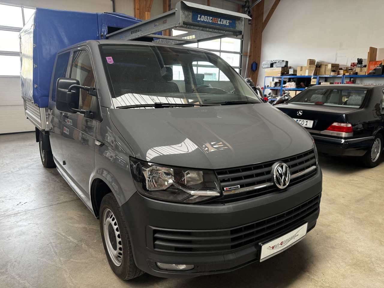 Volkswagen T6 Doka 2.0 TDI 4Motion Plane puregrey - Curtain side van, Combi van: picture 3 Volkswagen T6 Doka 2.0 TDI 4Motion Plane puregrey - Curtain side van, Combi van: picture 3