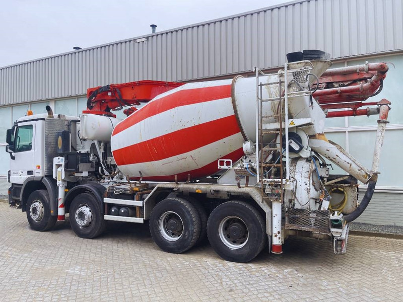 Concrete mixer truck Mercedes-Benz Actros 3241 Putzmeister M24/3 2013 8X4: picture 9 Concrete mixer truck Mercedes-Benz Actros 3241 Putzmeister M24/3 2013 8X4: picture 9