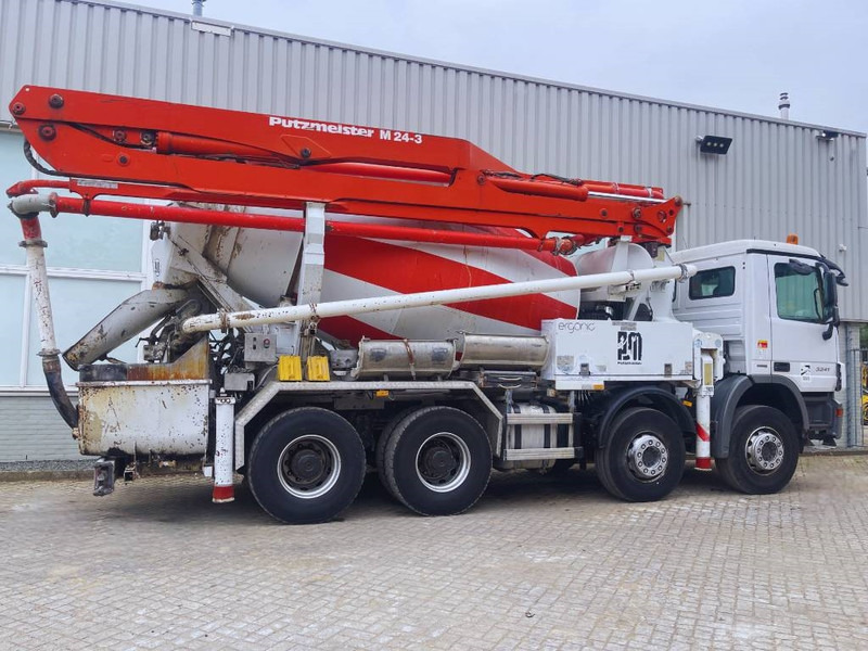 Concrete mixer truck Mercedes-Benz Actros 3241 Putzmeister M24/3 2013 8X4: picture 5 Concrete mixer truck Mercedes-Benz Actros 3241 Putzmeister M24/3 2013 8X4: picture 5