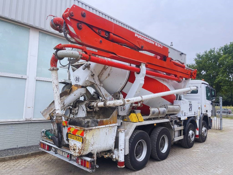 Concrete mixer truck Mercedes-Benz Actros 3241 Putzmeister M24/3 2013 8X4: picture 7 Concrete mixer truck Mercedes-Benz Actros 3241 Putzmeister M24/3 2013 8X4: picture 7