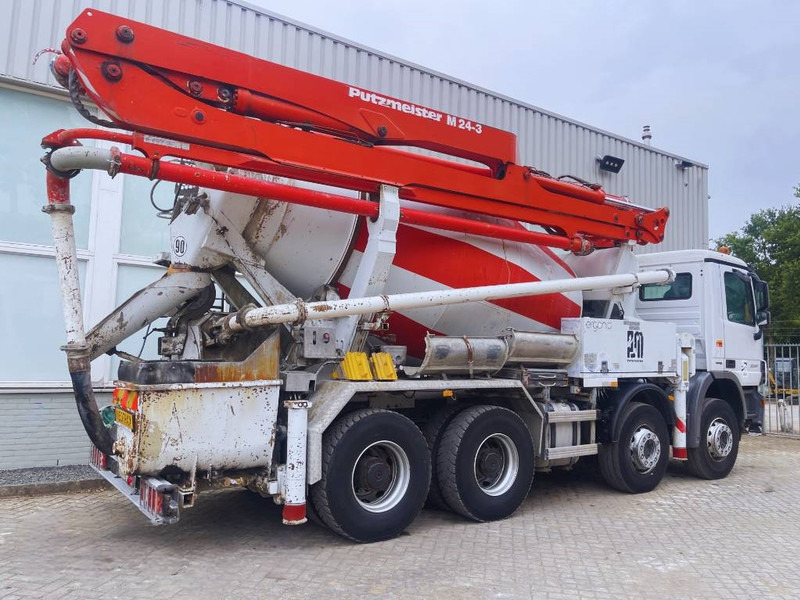 Concrete mixer truck Mercedes-Benz Actros 3241 Putzmeister M24/3 2013 8X4: picture 6 Concrete mixer truck Mercedes-Benz Actros 3241 Putzmeister M24/3 2013 8X4: picture 6
