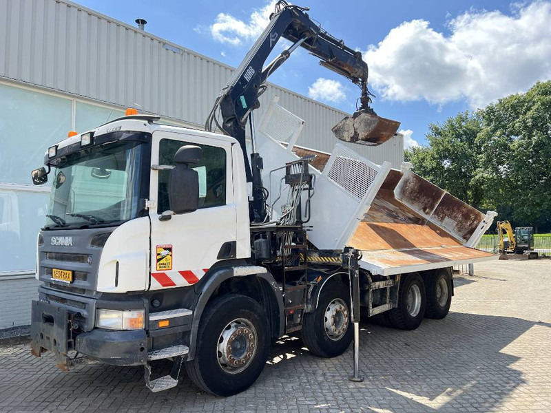 Scania P 400 8X4 KIPPER 2010 + HIAB Crane EURO 5 - Tipper, Crane truck: picture 4 Scania P 400 8X4 KIPPER 2010 + HIAB Crane EURO 5 - Tipper, Crane truck: picture 4
