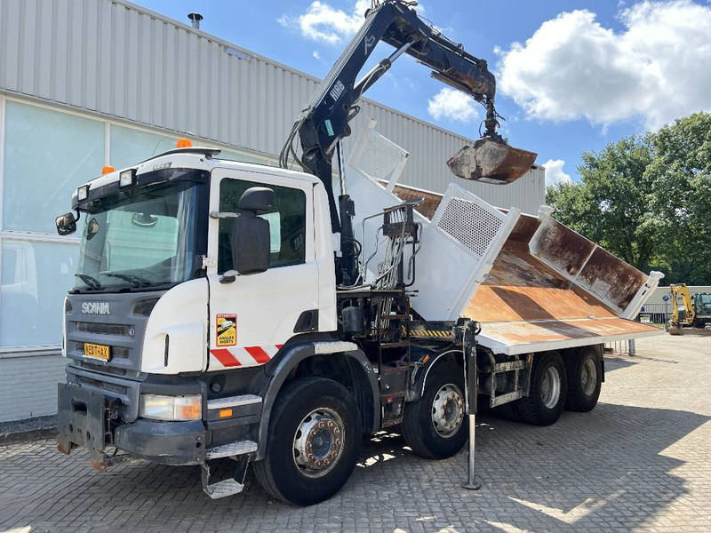 Scania P 400 8X4 KIPPER 2010 + HIAB Crane EURO 5 - Tipper, Crane truck: picture 5 Scania P 400 8X4 KIPPER 2010 + HIAB Crane EURO 5 - Tipper, Crane truck: picture 5