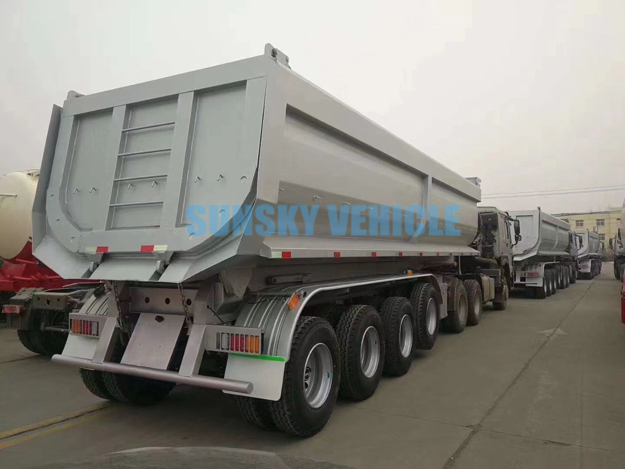SUNSKY 3/4-Axle Dump Trailer - Tipper semi-trailer: picture 5 SUNSKY 3/4-Axle Dump Trailer - Tipper semi-trailer: picture 5