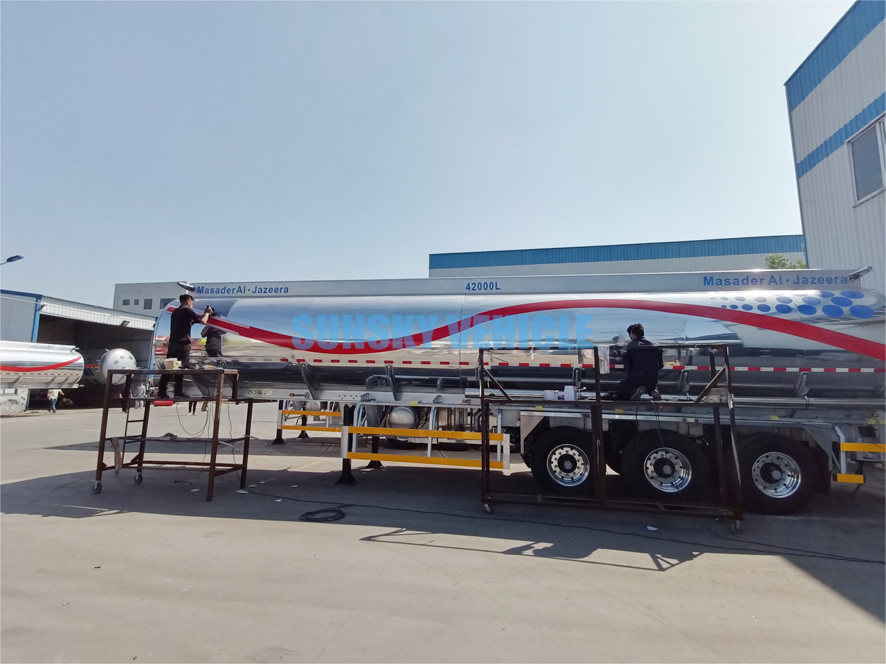 New Tank semi-trailer for transportation of fuel SUNSKY Fuel Tank Trailer: picture 8