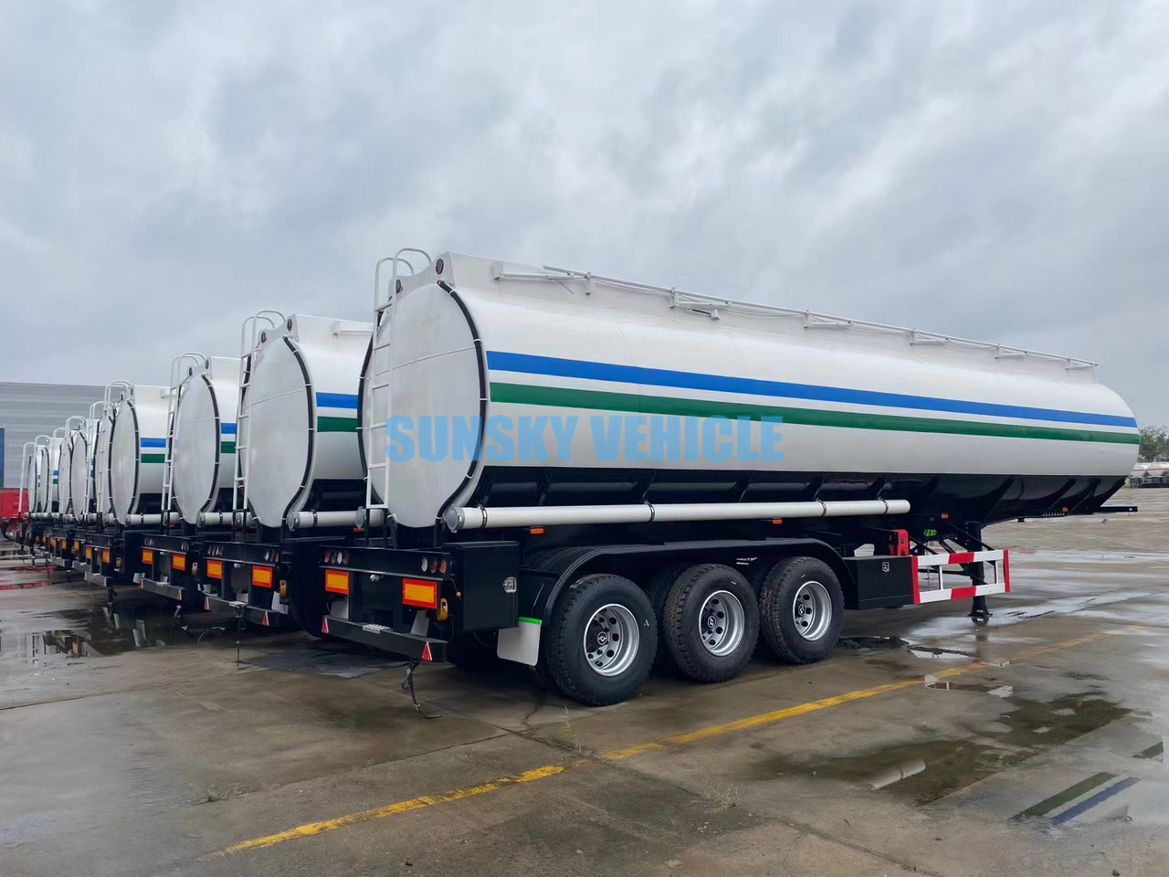 New Tank semi-trailer for transportation of fuel SUNSKY Fuel Tank Trailer: picture 9