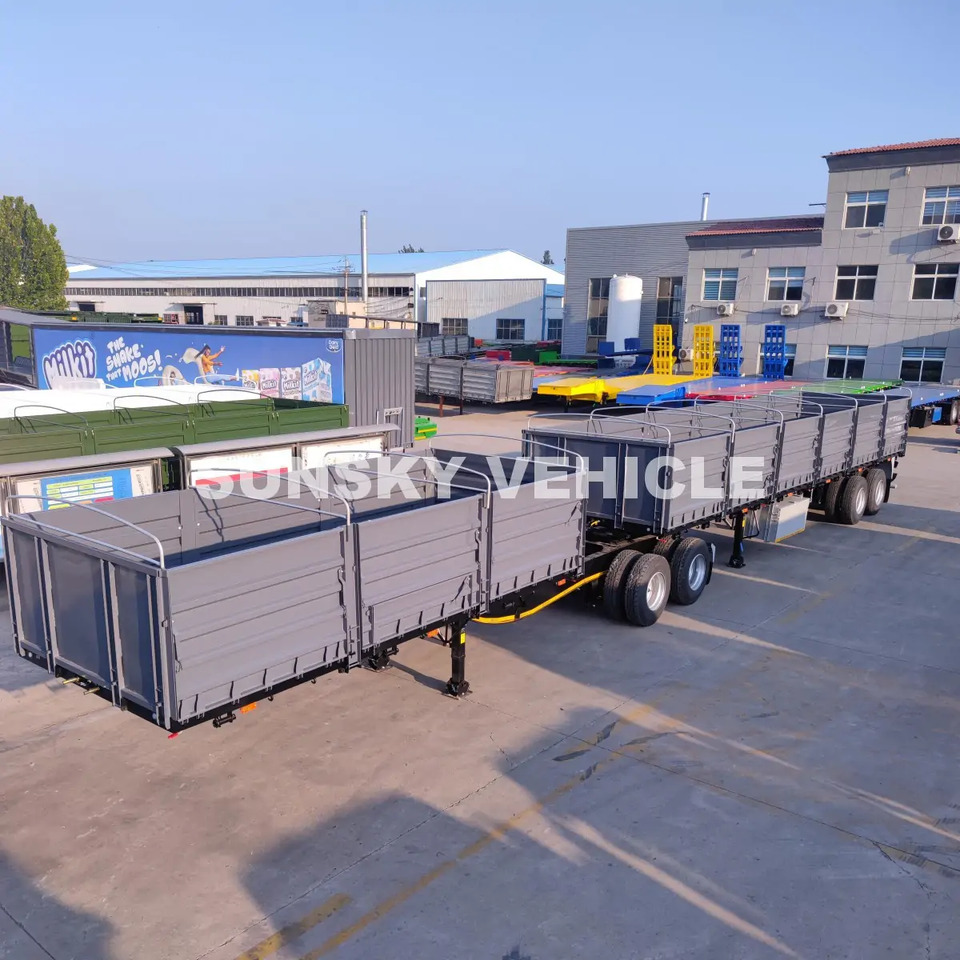 SUNSKY Superlink Trailer - Dropside/ Flatbed semi-trailer: picture 4 SUNSKY Superlink Trailer - Dropside/ Flatbed semi-trailer: picture 4