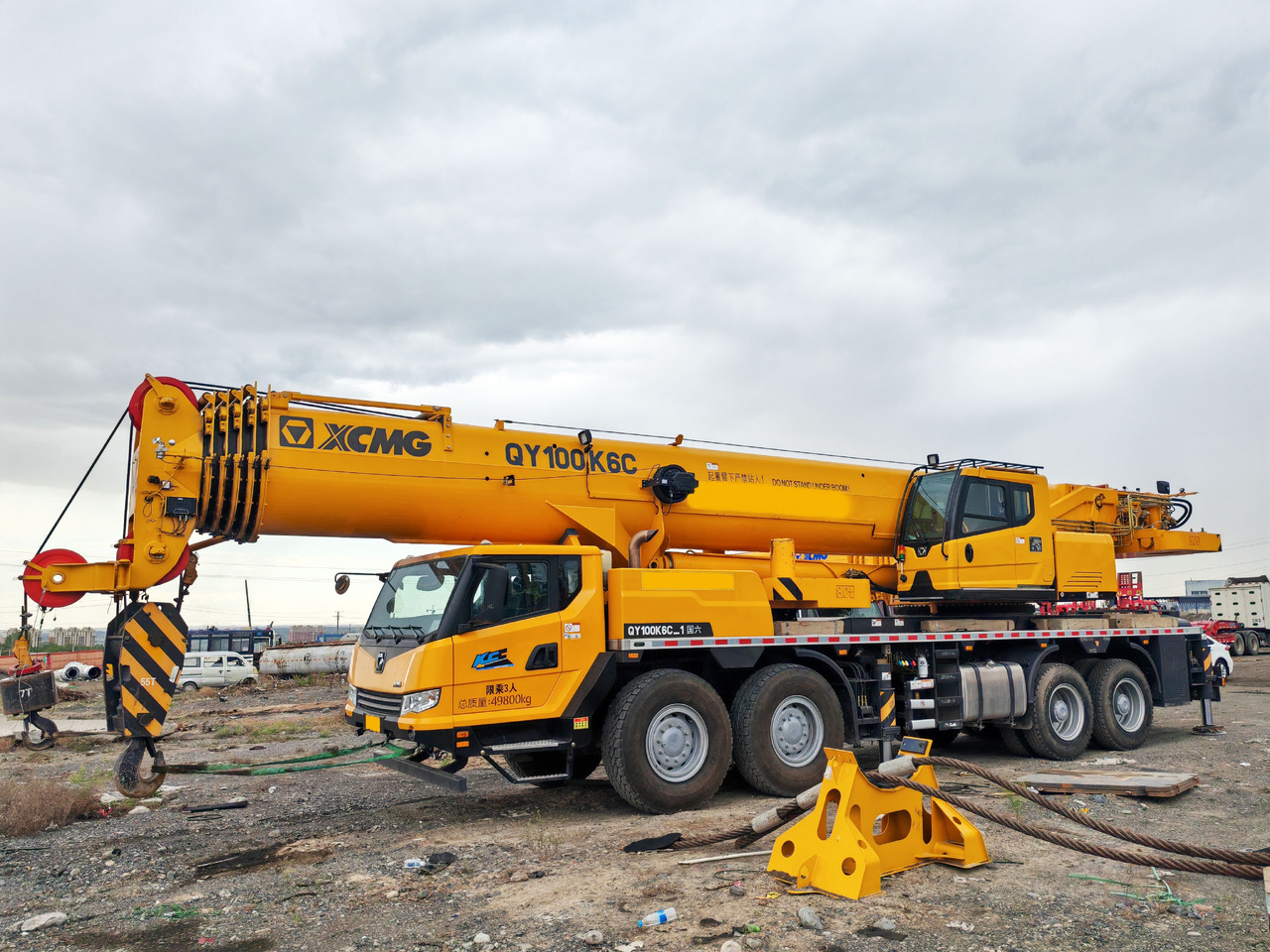 XCMG Official QY100K6C Second Hand Pickup Truck Crane 100t All Terrain Crane - Mobile crane: picture 2 XCMG Official QY100K6C Second Hand Pickup Truck Crane 100t All Terrain Crane - Mobile crane: picture 2