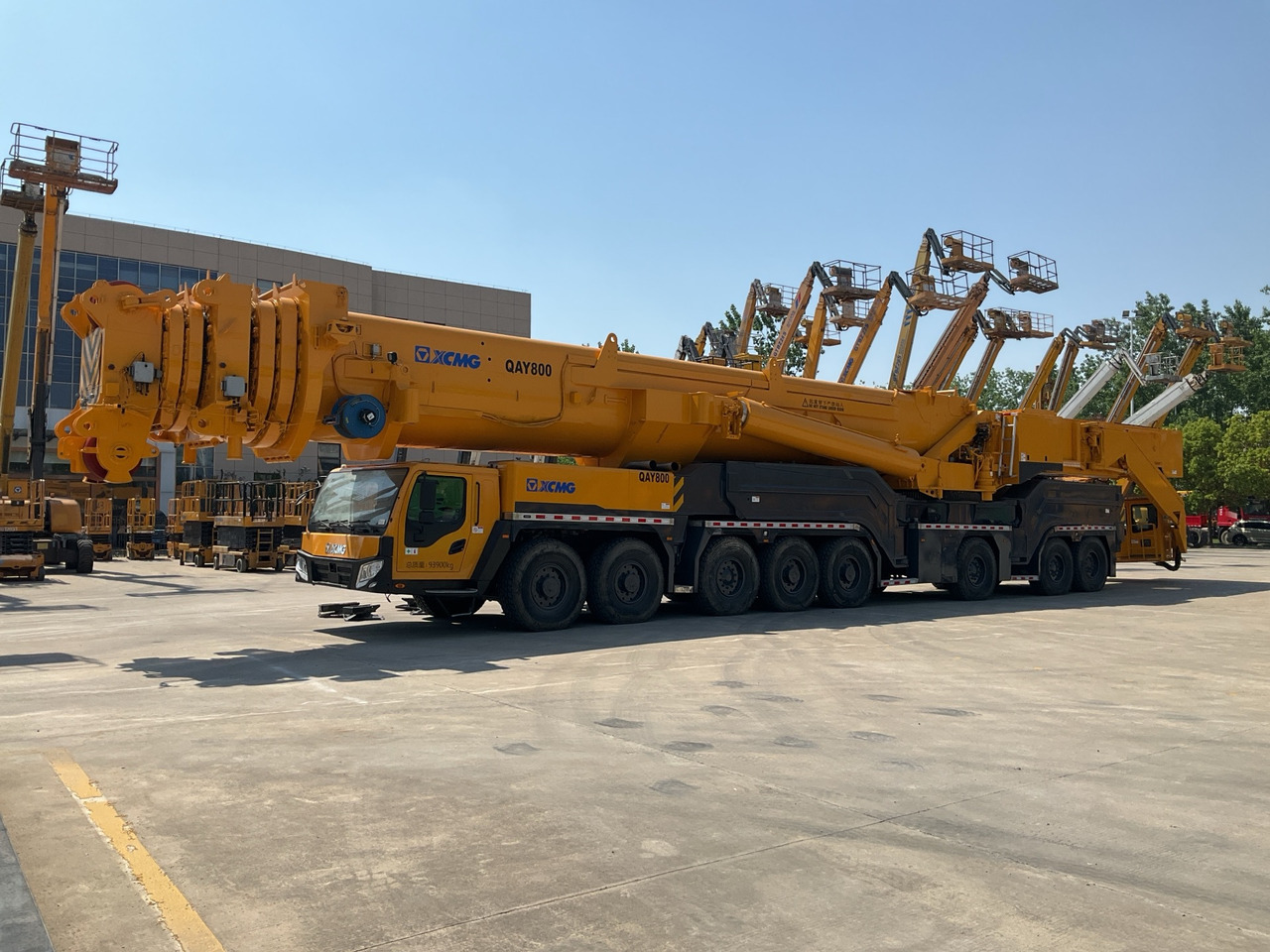 XCMG Official Used All Terrain Crane QAY800 800 Ton Hydraulic Truck Crane For Sale - All terrain crane: picture 2 XCMG Official Used All Terrain Crane QAY800 800 Ton Hydraulic Truck Crane For Sale - All terrain crane: picture 2