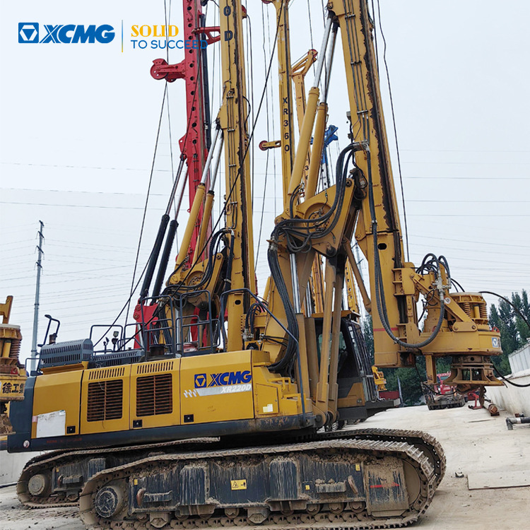 XCMG Offiical Used Rotary Drilling Rigs Drilling Machine XR220D Pile Drilling Rig For Sale - Drilling rig: picture 1 XCMG Offiical Used Rotary Drilling Rigs Drilling Machine XR220D Pile Drilling Rig For Sale - Drilling rig: picture 1
