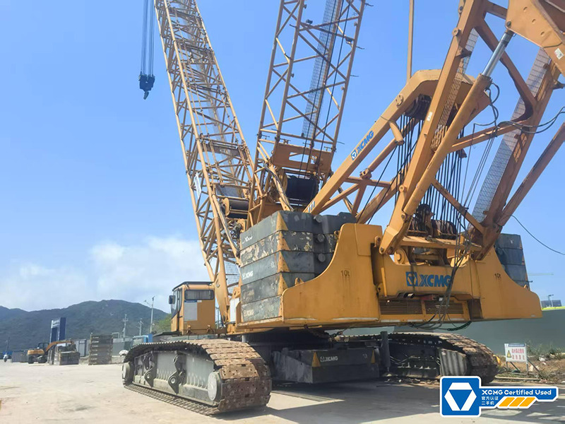 Crawler crane XCMG XGC500 500ton used hydraulic lift machine price: picture 9