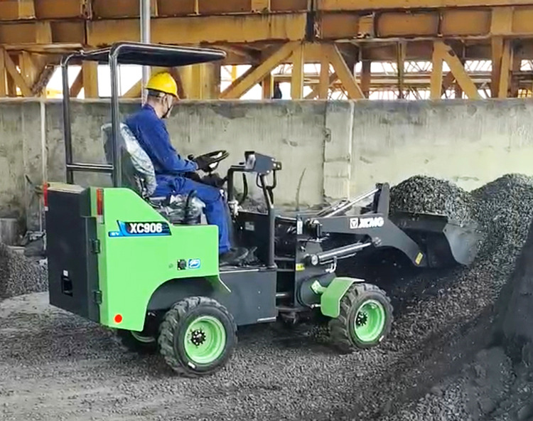 XCMG official electric small wheel loader XC906EV - Wheel loader: picture 2 XCMG official electric small wheel loader XC906EV - Wheel loader: picture 2