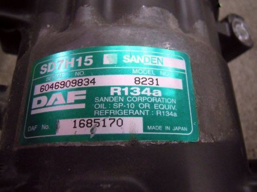 DAF 1685170 DAF XF 105 truck - A/C compressor for Truck: picture 5 DAF 1685170 DAF XF 105 truck - A/C compressor for Truck: picture 5