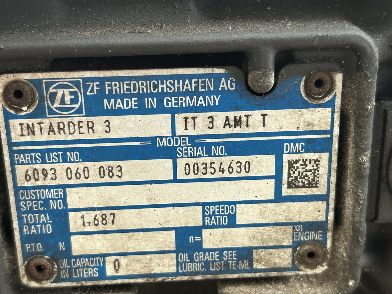 DAF XF 106 12AS2131 TD 2011072   DAF XF 106 truck - Gearbox for Truck: picture 5 DAF XF 106 12AS2131 TD 2011072   DAF XF 106 truck - Gearbox for Truck: picture 5