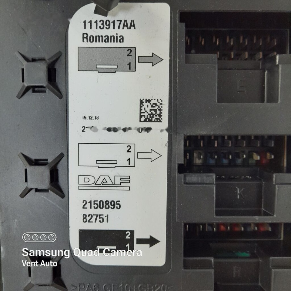 DAF XF 106 2150895 DAF 2150895 truck - Fuse for Truck: picture 3 DAF XF 106 2150895 DAF 2150895 truck - Fuse for Truck: picture 3