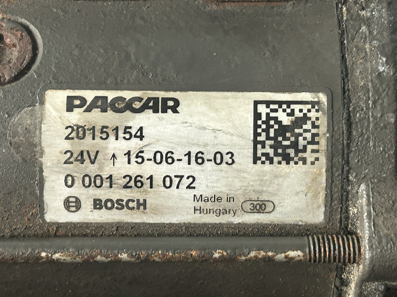 DAF XF 106 480 STARTER MOTOR - Starter for Truck: picture 2 DAF XF 106 480 STARTER MOTOR - Starter for Truck: picture 2