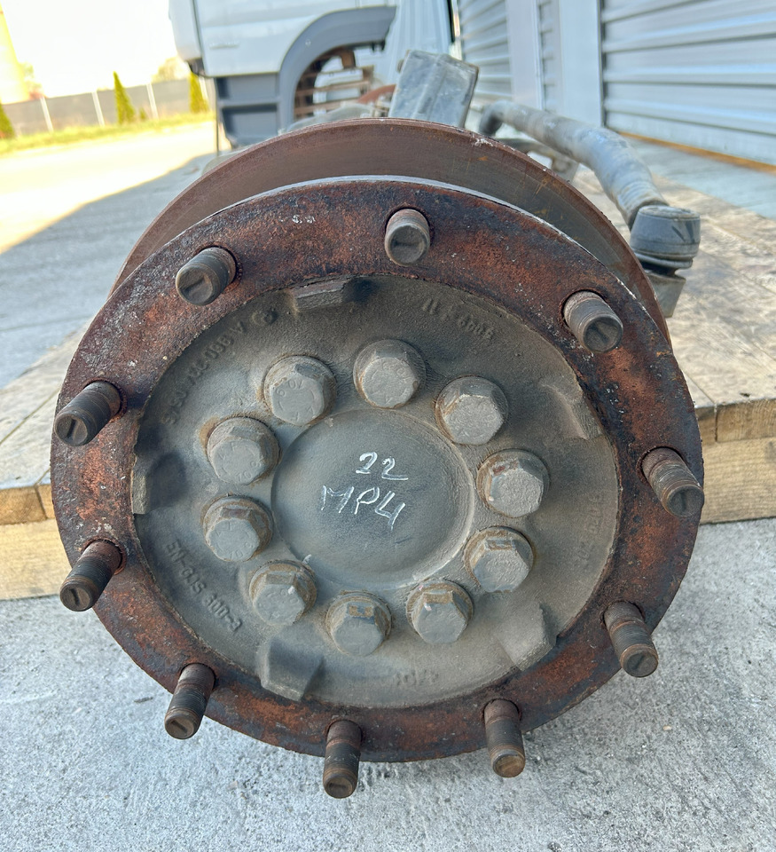 Front axle for Truck MERCEDES ACTROS MP4   AXLE + HUBS FRONT: picture 8