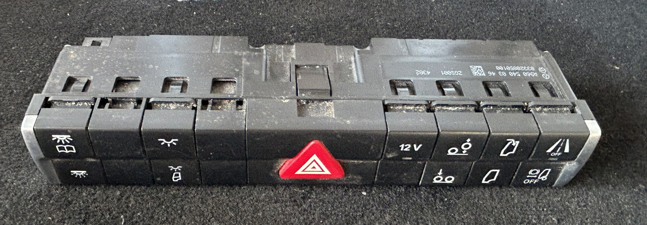 MERCEDES-BENZ ACTROS MP4 CONTROL PANEL - Dashboard: picture 2 MERCEDES-BENZ ACTROS MP4 CONTROL PANEL - Dashboard: picture 2