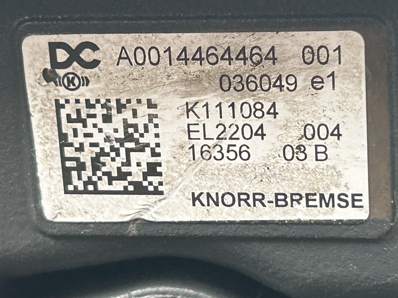 MERCEDES-BENZ ACTROS MP4 EAPU AIR DRYER EL 2204 - Brake parts for Truck: picture 3 MERCEDES-BENZ ACTROS MP4 EAPU AIR DRYER EL 2204 - Brake parts for Truck: picture 3