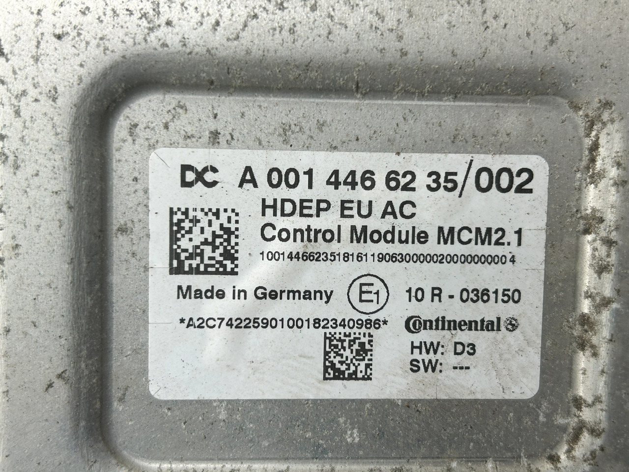 MERCEDES-BENZ MCM 2.1 ACTROS MP4 - ECU for Truck: picture 2 MERCEDES-BENZ MCM 2.1 ACTROS MP4 - ECU for Truck: picture 2