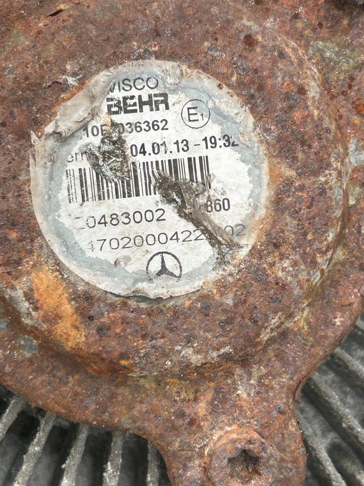 MERCEDES-BENZ VISCOT CLUTCH + FAN ACTROS MP4 - Fan for Truck: picture 3 MERCEDES-BENZ VISCOT CLUTCH + FAN ACTROS MP4 - Fan for Truck: picture 3
