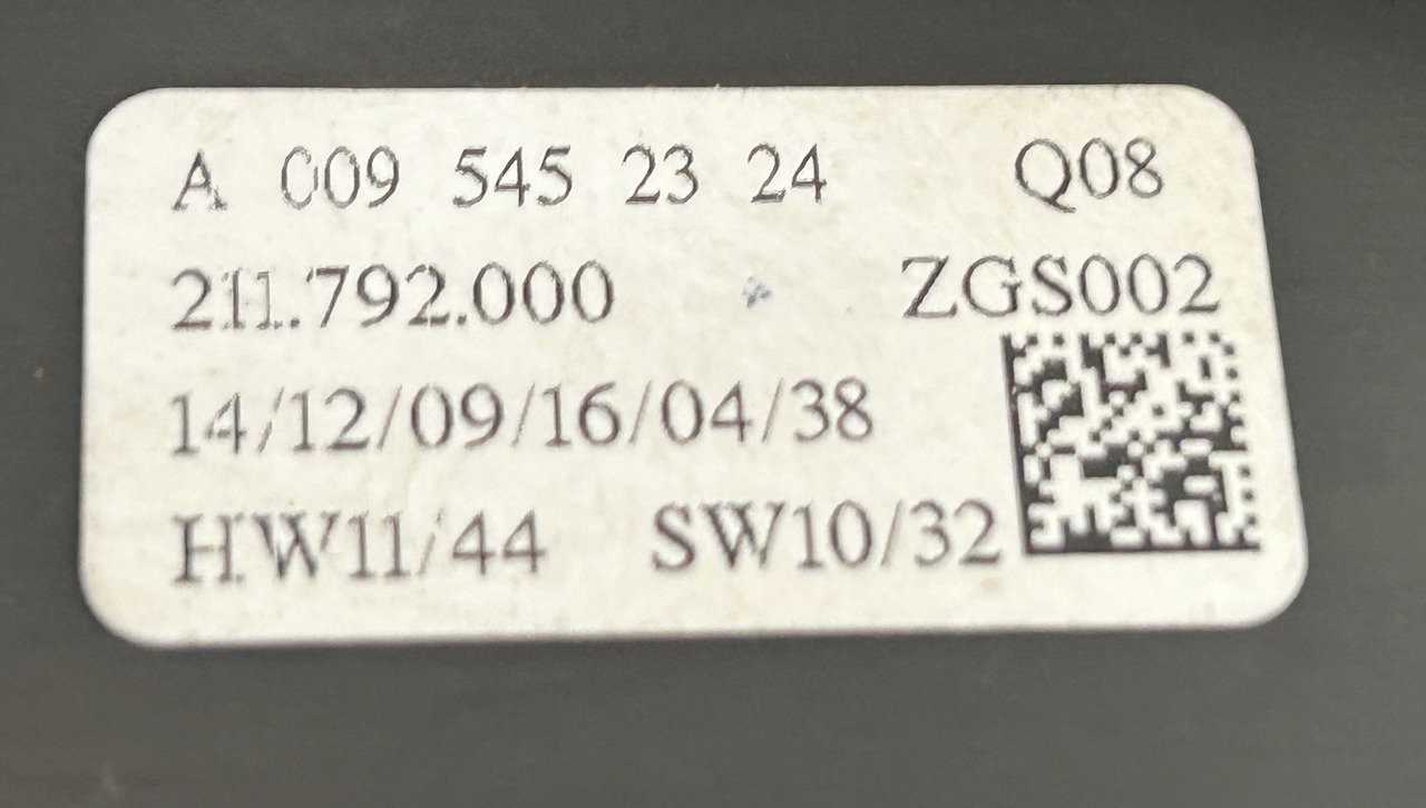 MERCEDES GEAR SHIFT PAPER ACTROS MP4 - Gear stick: picture 2 MERCEDES GEAR SHIFT PAPER ACTROS MP4 - Gear stick: picture 2