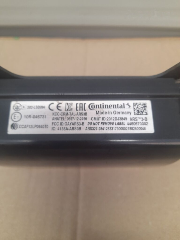 RADAR AKTYWNY ACC2 AEBS DAF XF 106 LIFT 2109334  DAF 2109334 XF 106 truck - Electrical system for Truck: picture 4 RADAR AKTYWNY ACC2 AEBS DAF XF 106 LIFT 2109334  DAF 2109334 XF 106 truck - Electrical system for Truck: picture 4