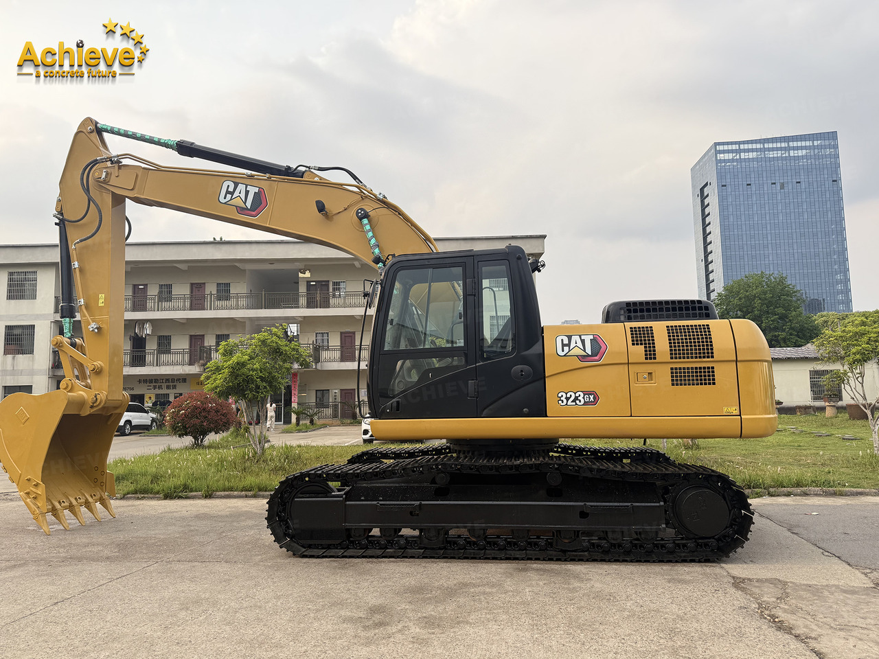Crawler excavator CATERPILLAR 2021 3100h 323GX Net Power - ISO 9249 123.7 kW Operating weight 21800 kg Maximum digging depth 6660 mm【ACHIEVE】 TOP CONDITION!!!: picture 6